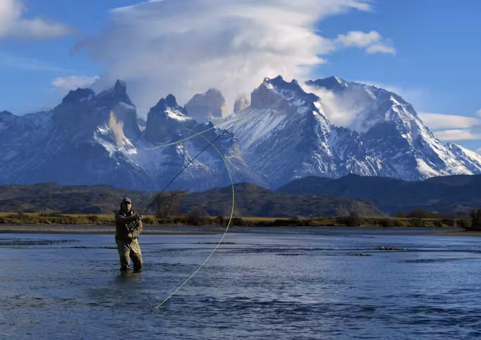 Fly fishing in TdP