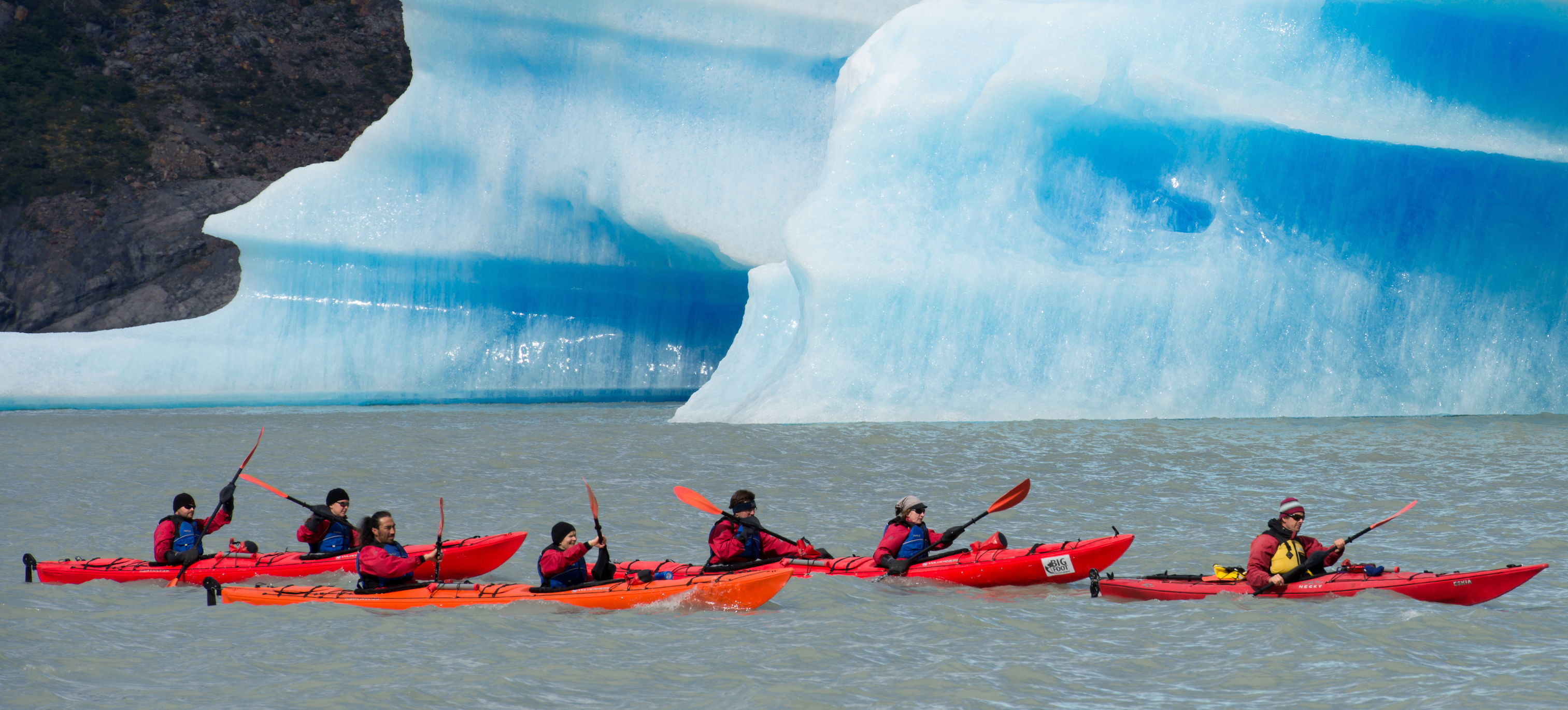 Kayak Paine's Ice Route: 4 Days