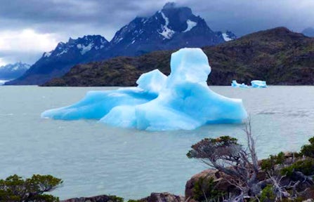Lake Grey, Torres del Paine, Patagonia, Chile