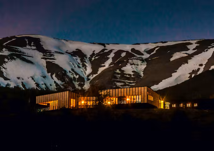 Awasi Patagonia at night