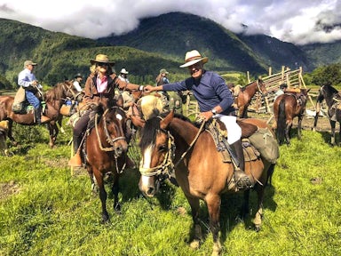 Multi-adventure, Barraco Lodge, Tagua Tagua, Chilean Lake District, Chile