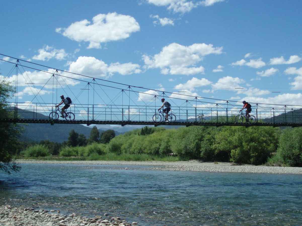 Mountain biking in the Argentine Lake District