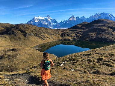 Hiking from Estancia Lazo, Torres del Paine