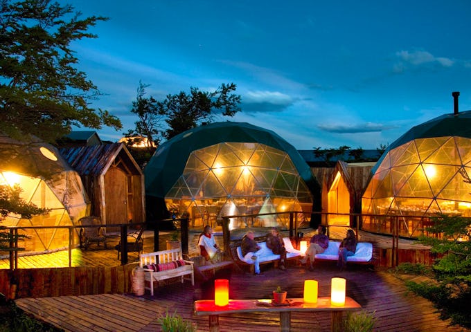 EcoCamp Patagonia community domes, Torres del Paine, Chile