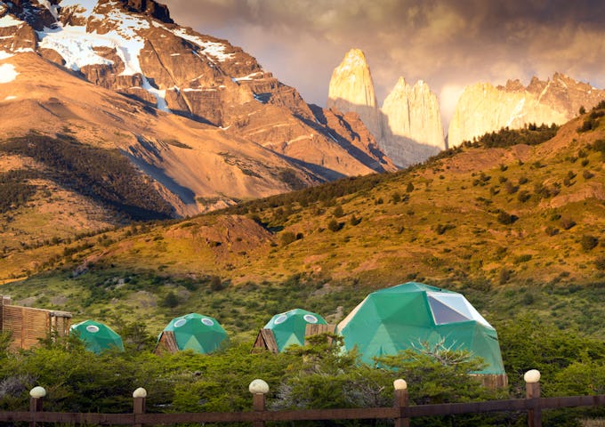 Views from EcoCamp Patagonia, Torres del Paine, Chile