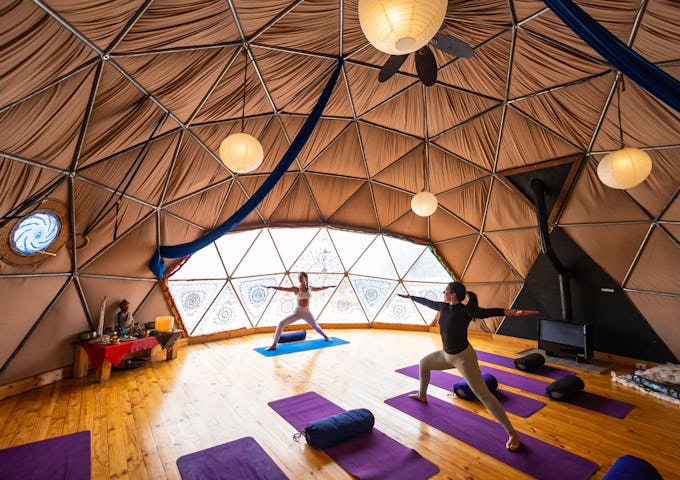 Yoga dome EcoCamp
