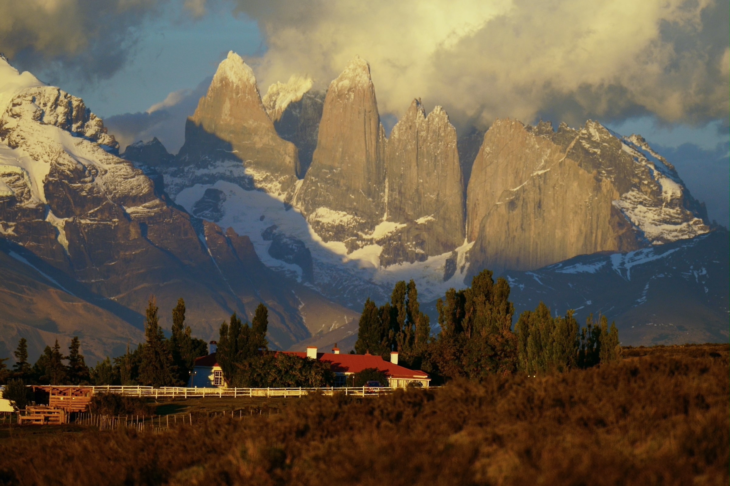 Estancia Cerro Guido and the Towers at Paine