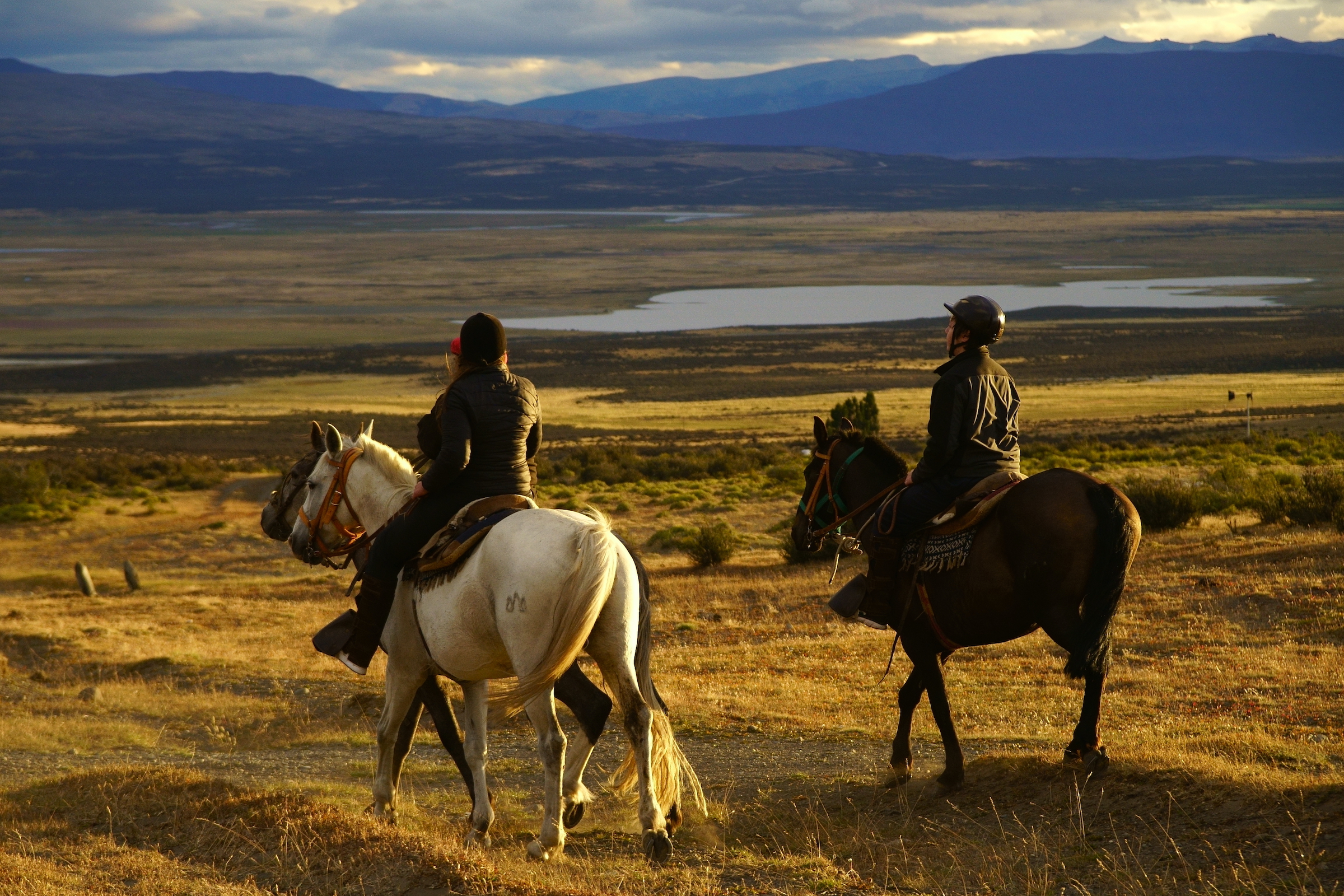 Horse riding at Estancia Cerro Guido near Torres del Paine