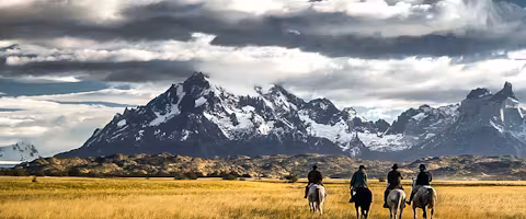 Glaciers of Paine on Horseback
