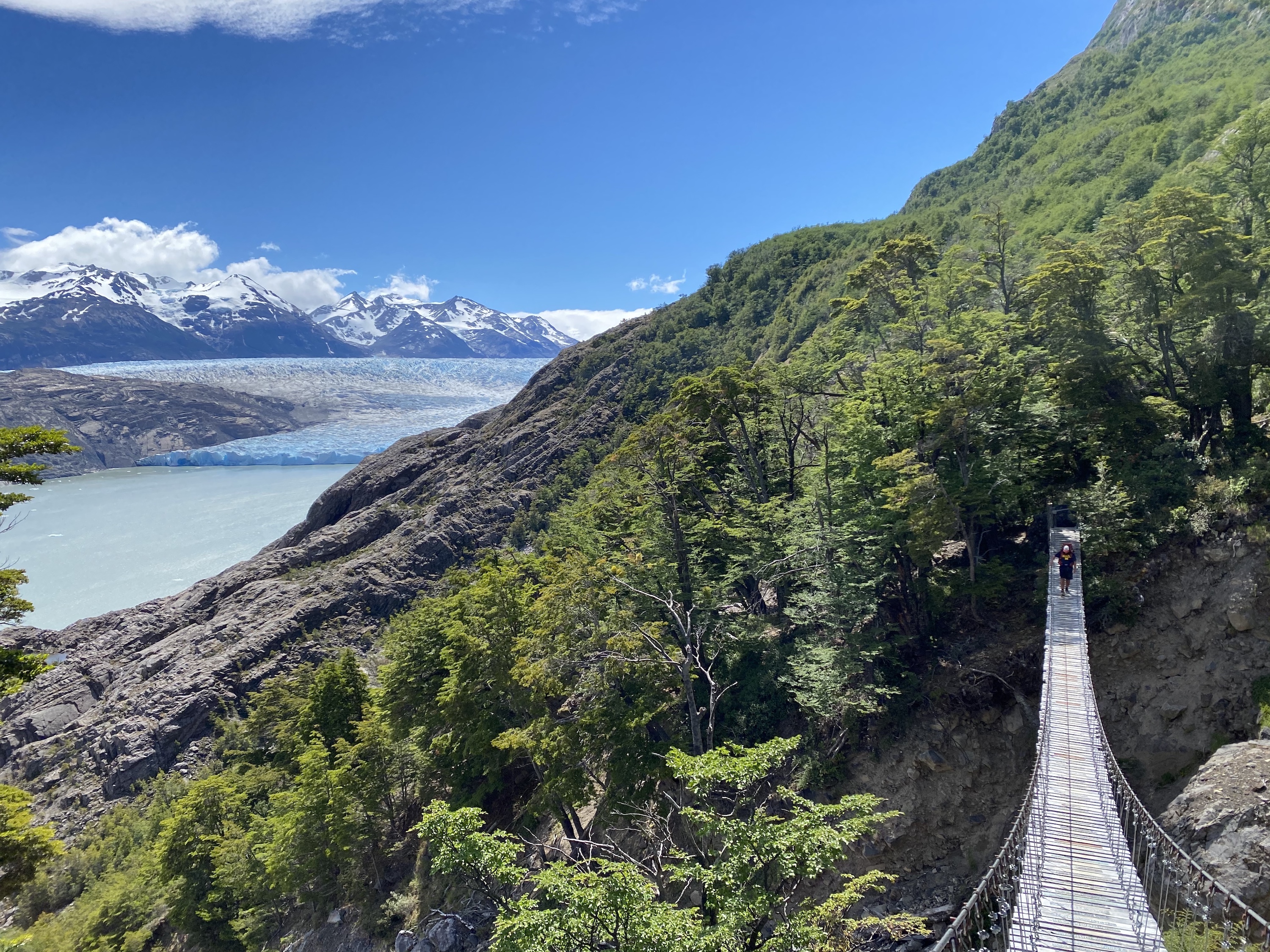 Glacier Grey and suspension bridge (H&H day 4)