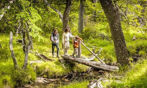 On the Corazon de la Reserva trek, Patagonia, Argentina