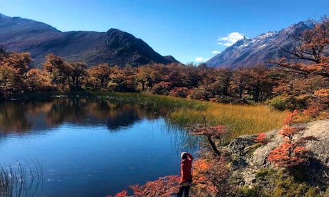 On the Las Lolas trek, Patagonia, Argentina