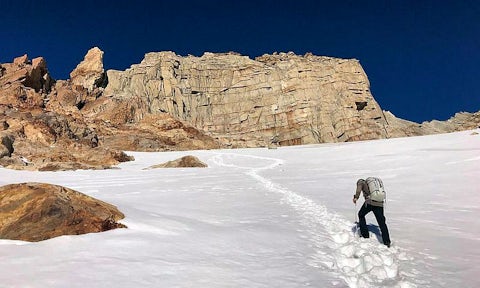 On the Paso del Cuadrado trek, Patagonia, Argentina