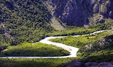 Río Arriba, Patagonia, Argentina