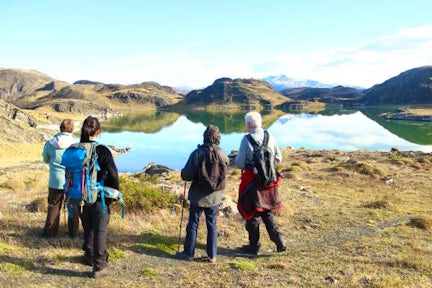 On the Sarmiento trek, Torres del Paine, Patagonia, Chile