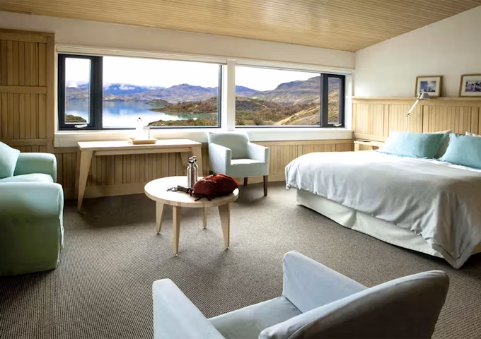 Exploradores Suite Room, Explora Torres del Paine, Patagonia, Chile