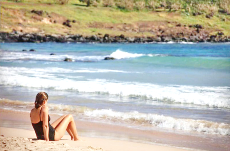 Anakena beach, Rapa Nui