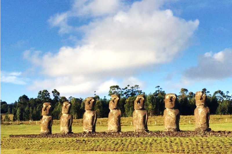 Ahu Akivi, Rapa Nui
