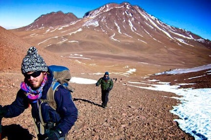 High mountain ascent, Atacama, Chile