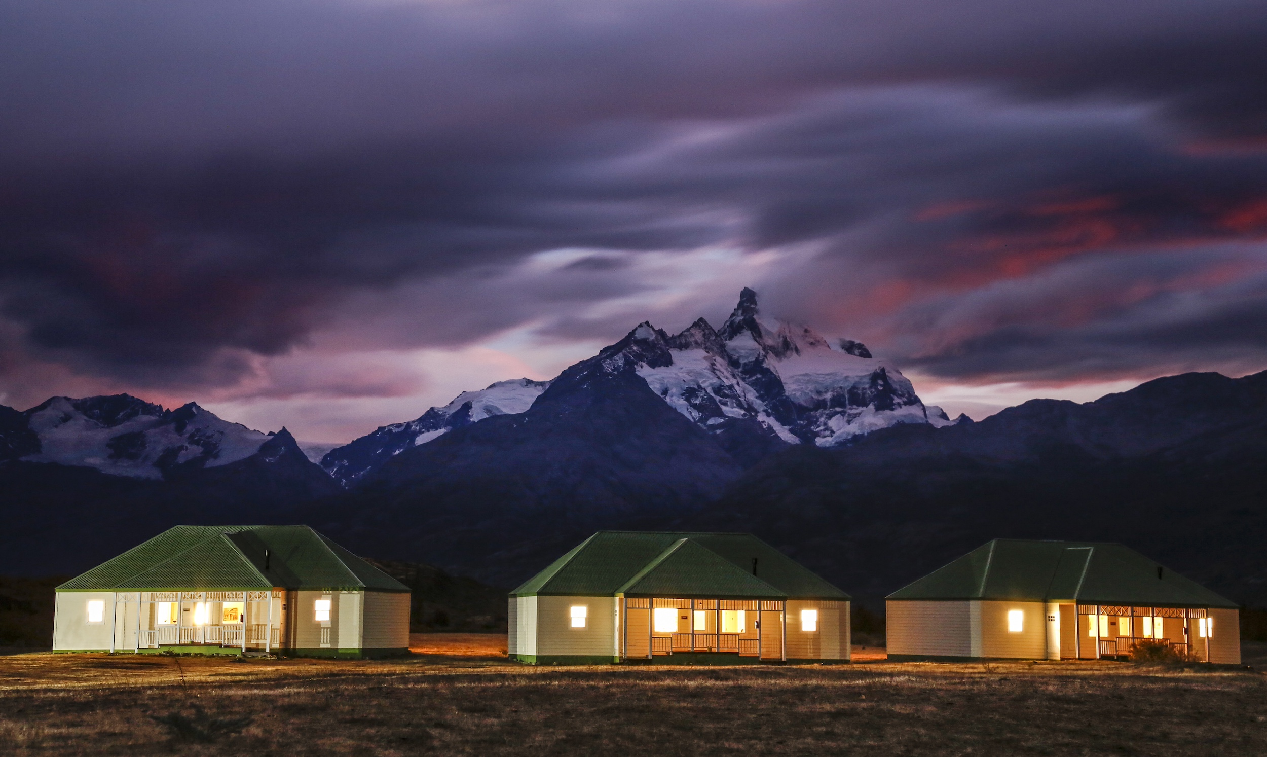 Nighttime at the Estancia