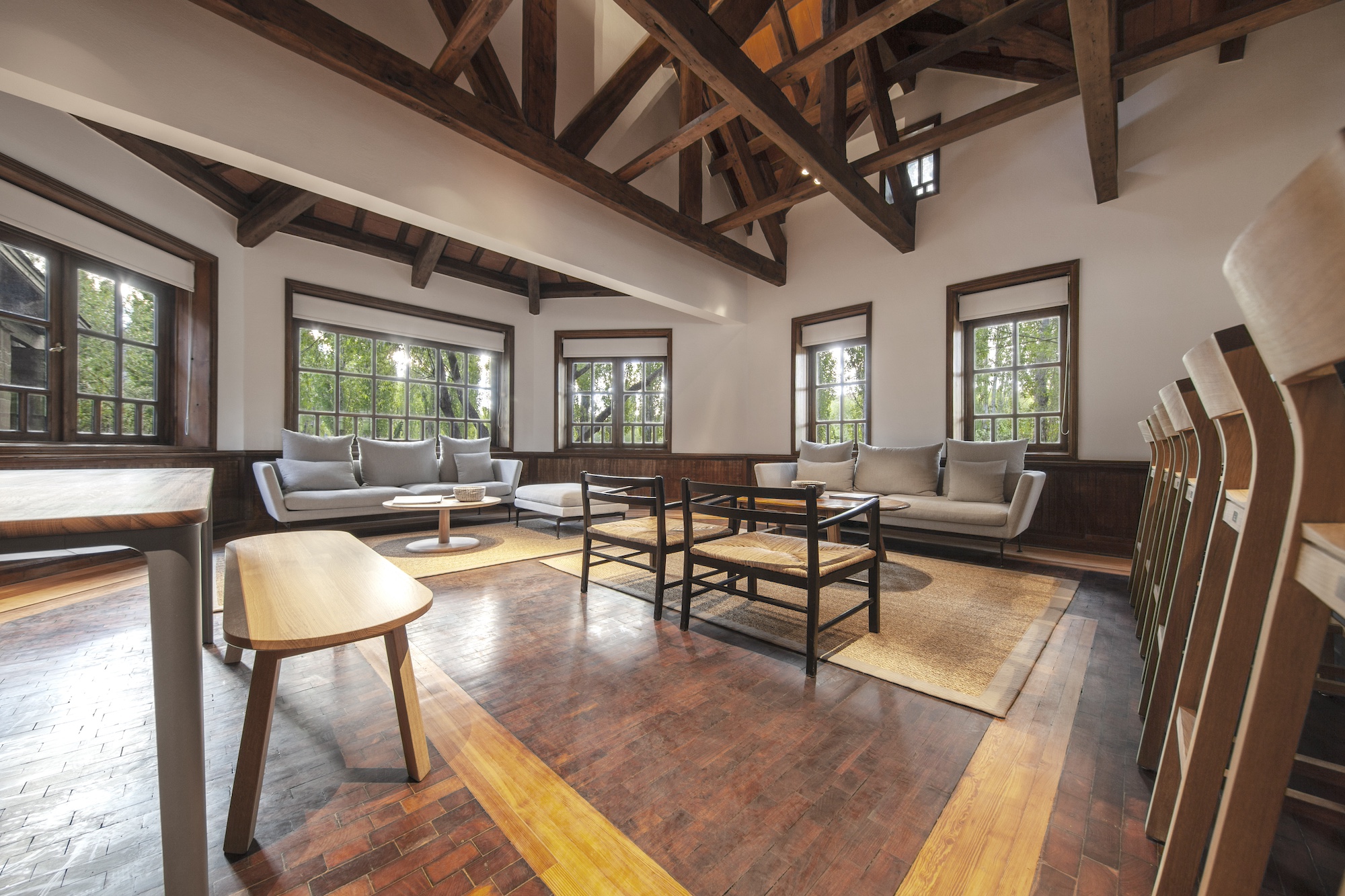 Communal areas at Explora Patagonia National Park