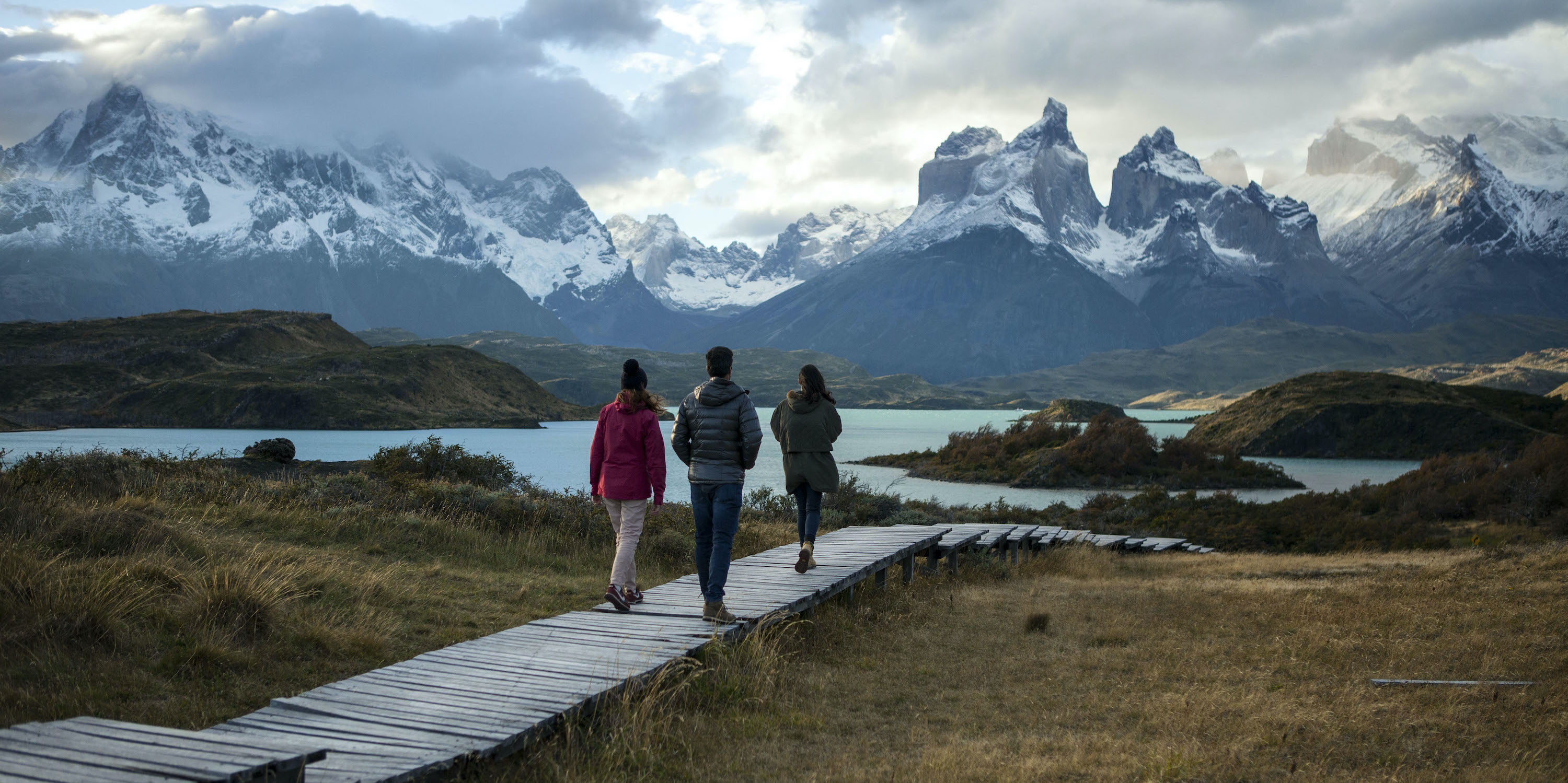 Walking in the grounds at Explora Patagonia