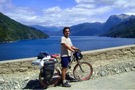 Bike touring the Argentinian Lake District, Patagonia, Argentina