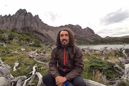 Having a rest in Dientes de Navarino
