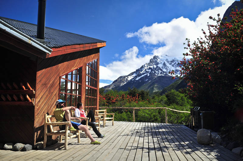 Refugio Los Cuernos, Torres del Paine, Patagonia, Chile