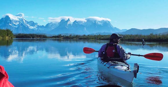 Stunning views of the Paine Massif, Patagonia, Chile