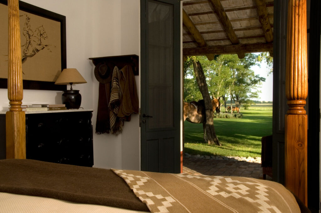 Room at Estancia La Bamba de Areco