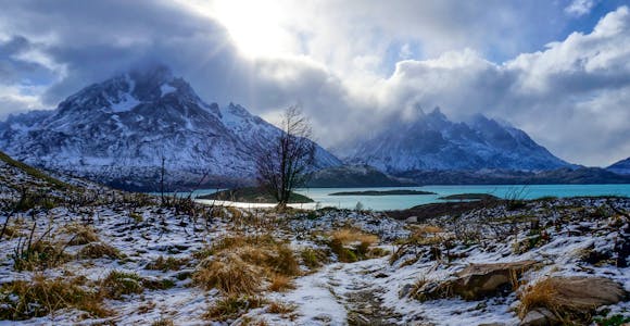 Torres del Paine in winter