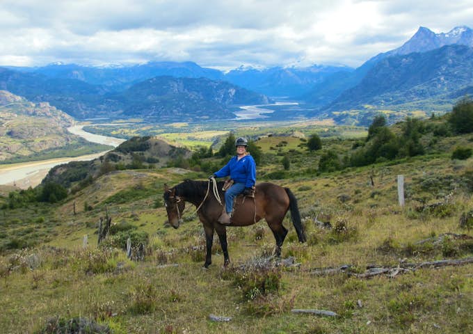 Horse riding in Aysen