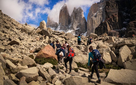 Base of the Towers Hike