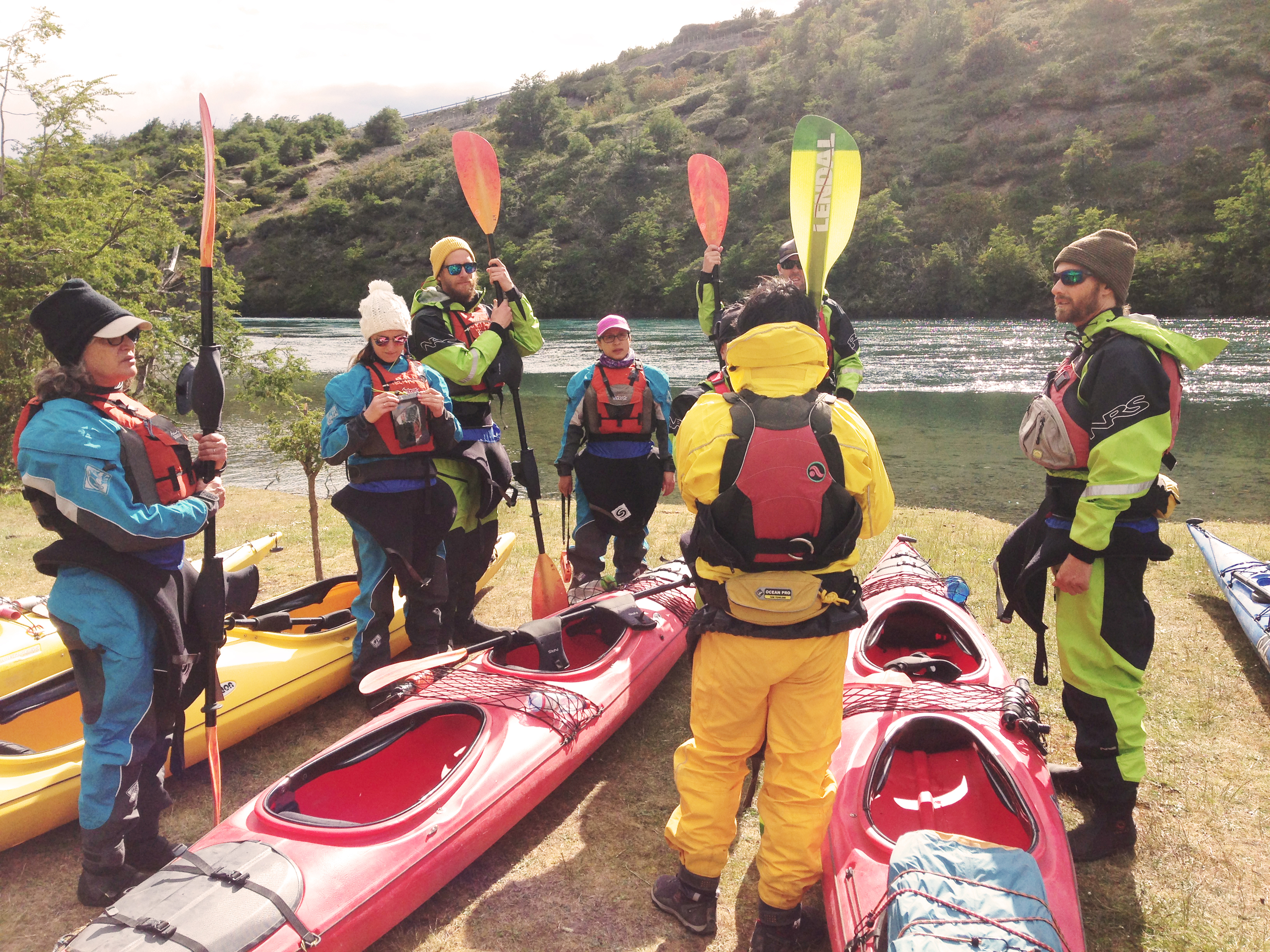 Kayaking in Torres del Paine