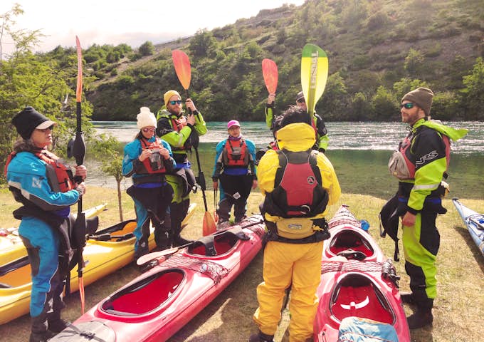 Kayaking in Torres del Paine