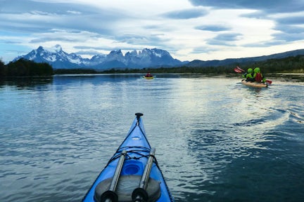 Kayaking on Serrano River in Torres del Paine
