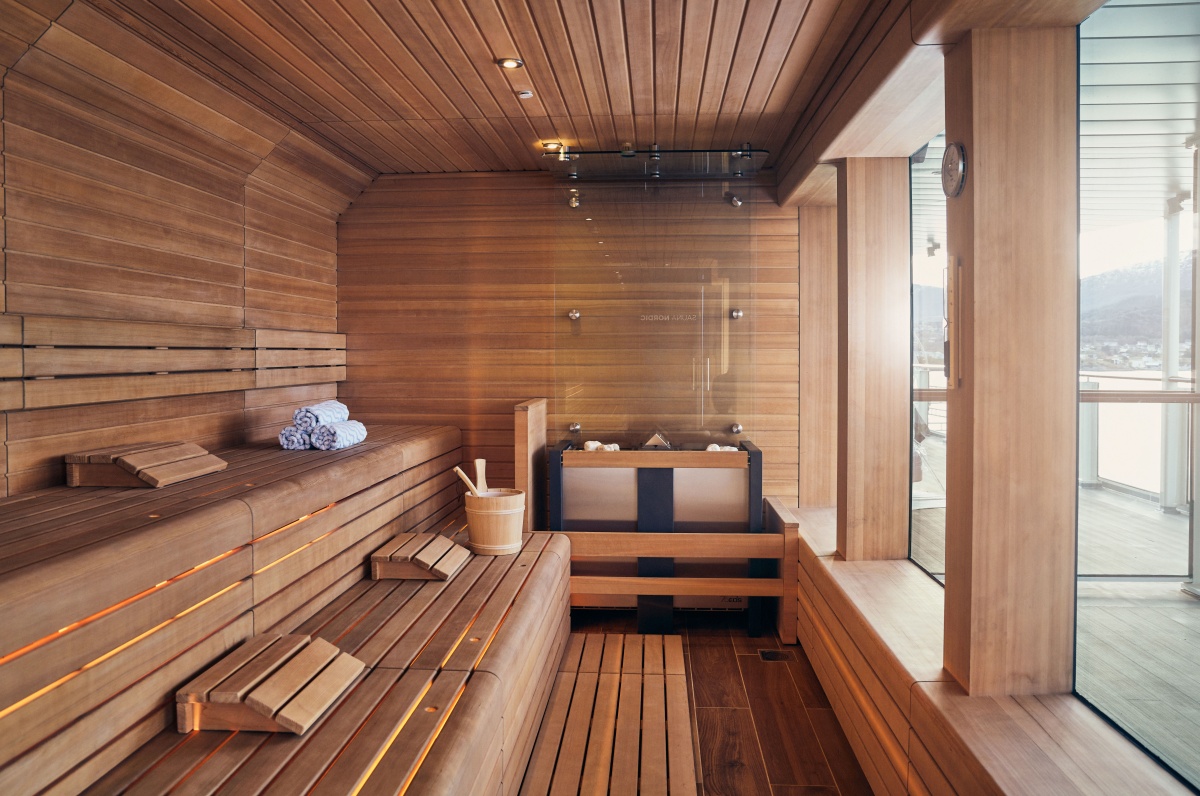 Sauna, National Geographic Endurance