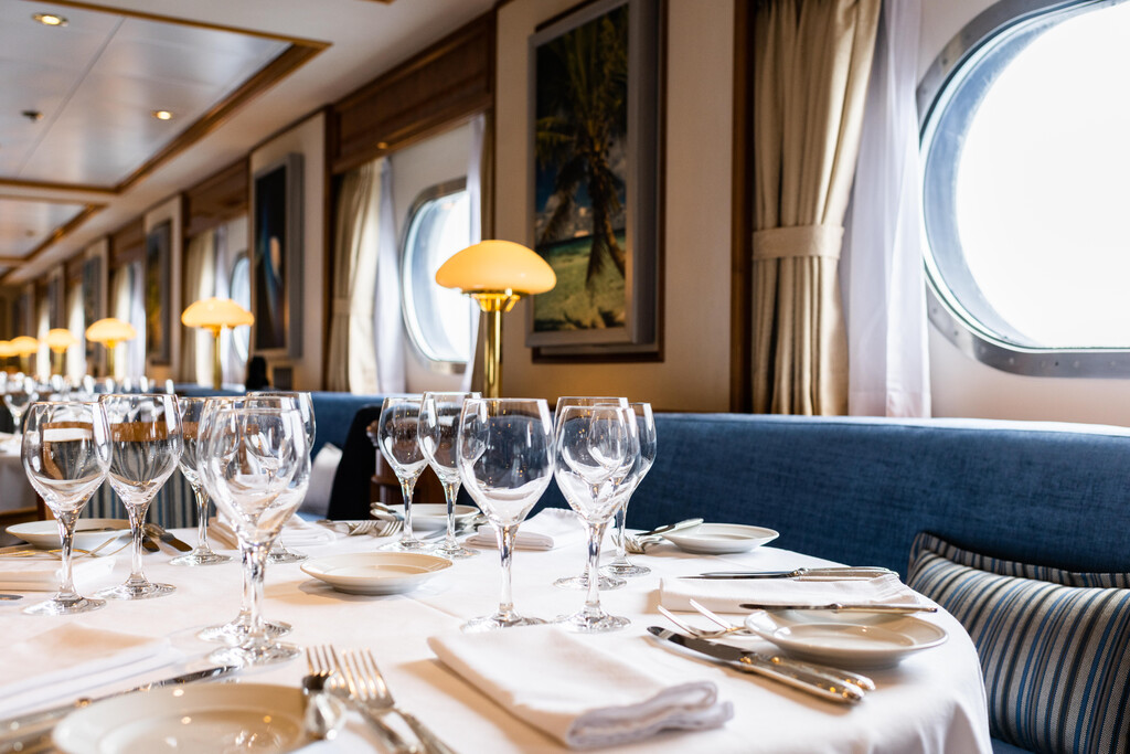 Dining Area, National Geographic Orion