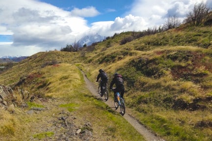 Mountain biking in Torres del Paine