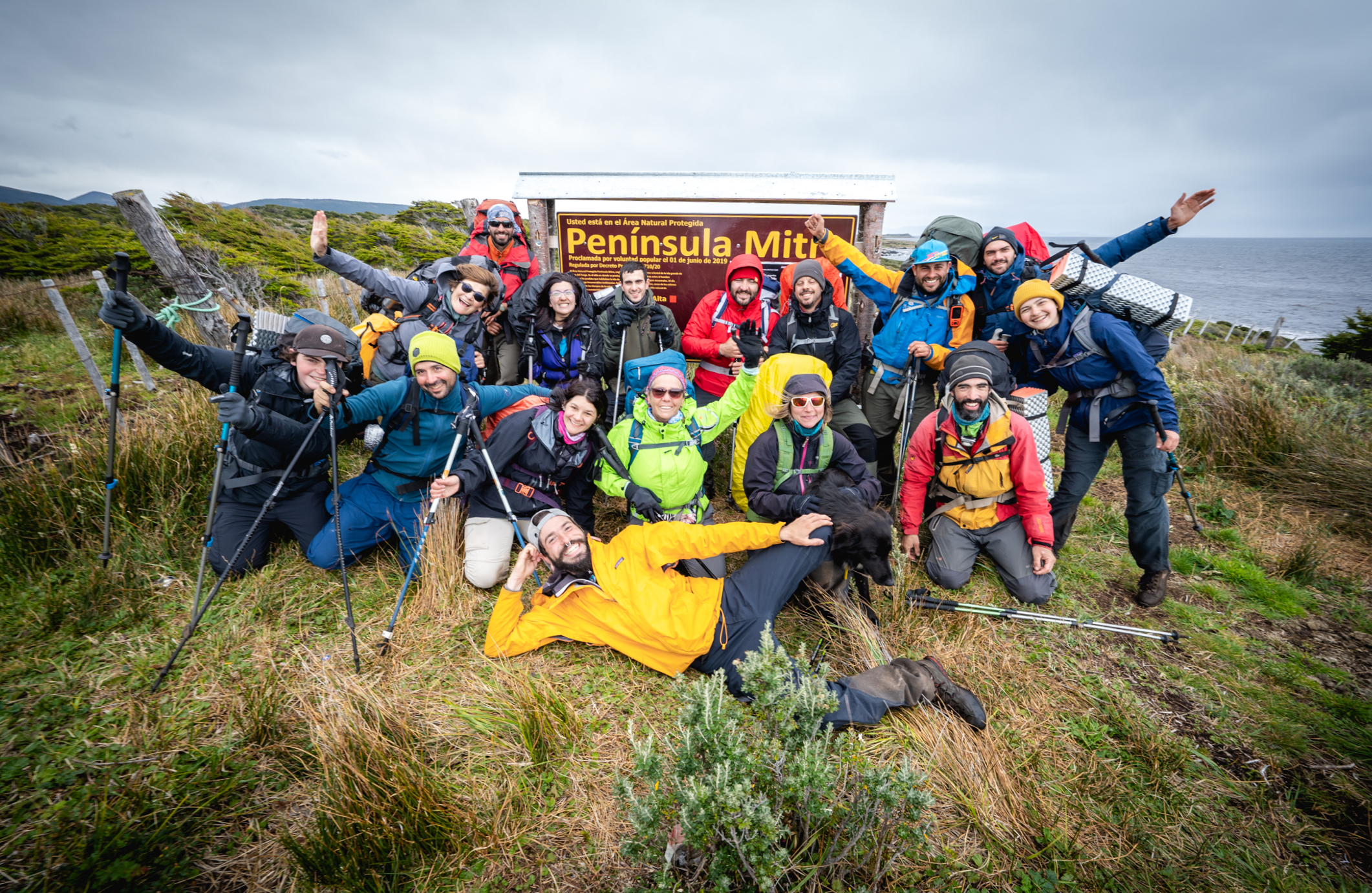 A fantastic group adventure, Mitre Peninsula, Tierra del Fuego