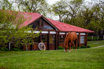 Estancia Cerro Guido from the outside