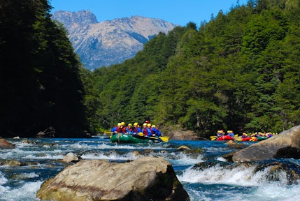 Kayaking & rafting in the Patagonian Lake District