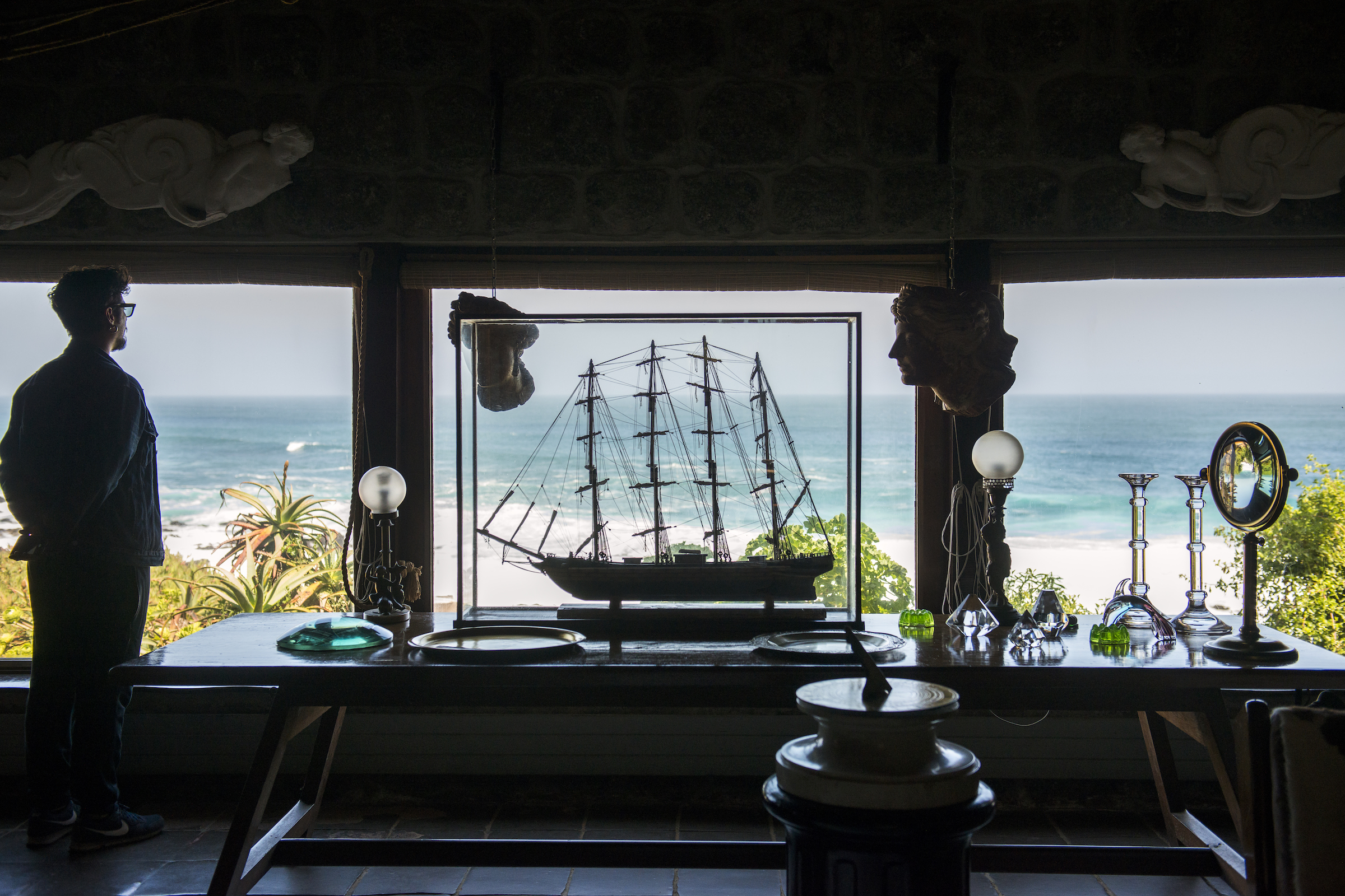 View from Pablo Neruda's house in Valparaiso