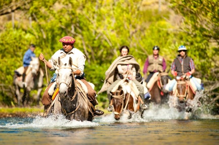 Huechahue horse river