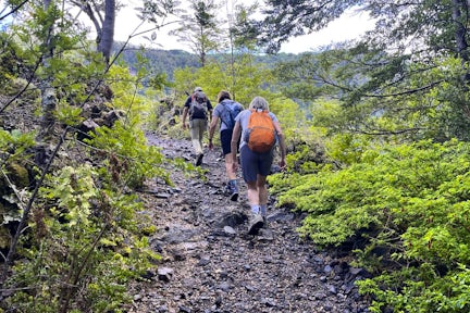 Hiking in Futangue Park, Patagonia, Chile