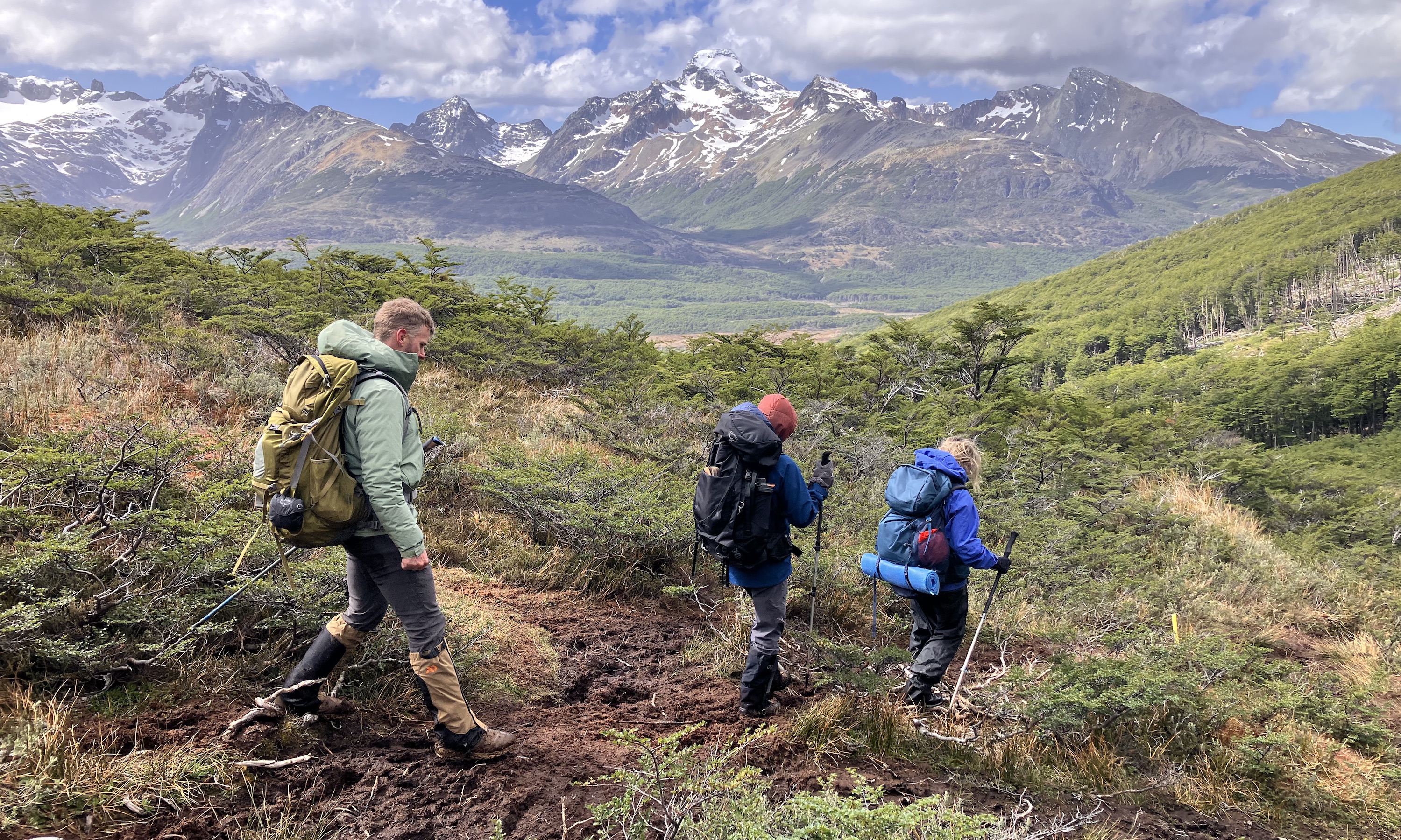 Torres del Río Chico trek in Tierra del Fuego