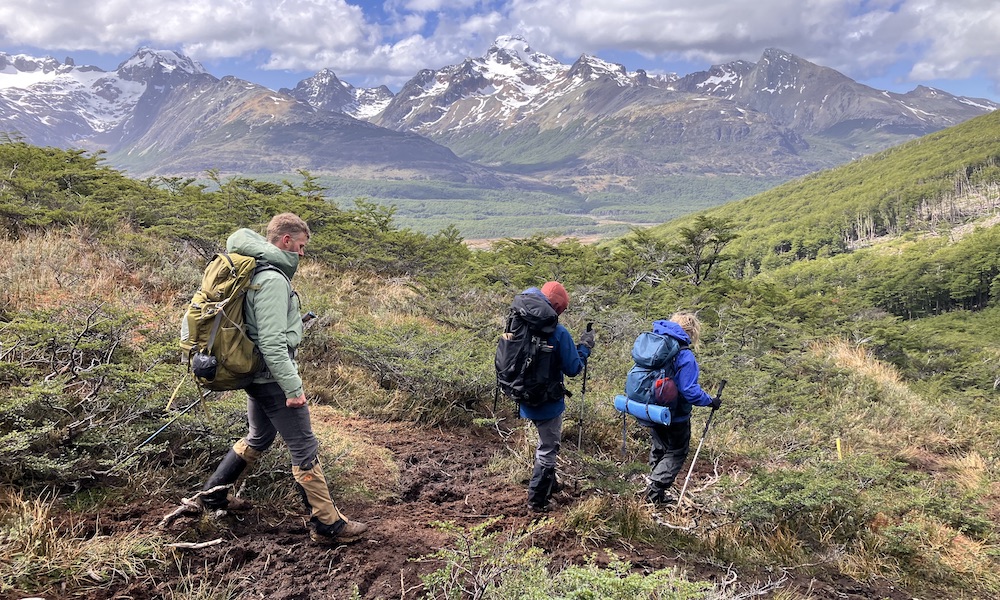 Torres del Río Chico trek in Tierra del Fuego