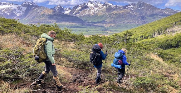 Torres del Río Chico trek in Tierra del Fuego