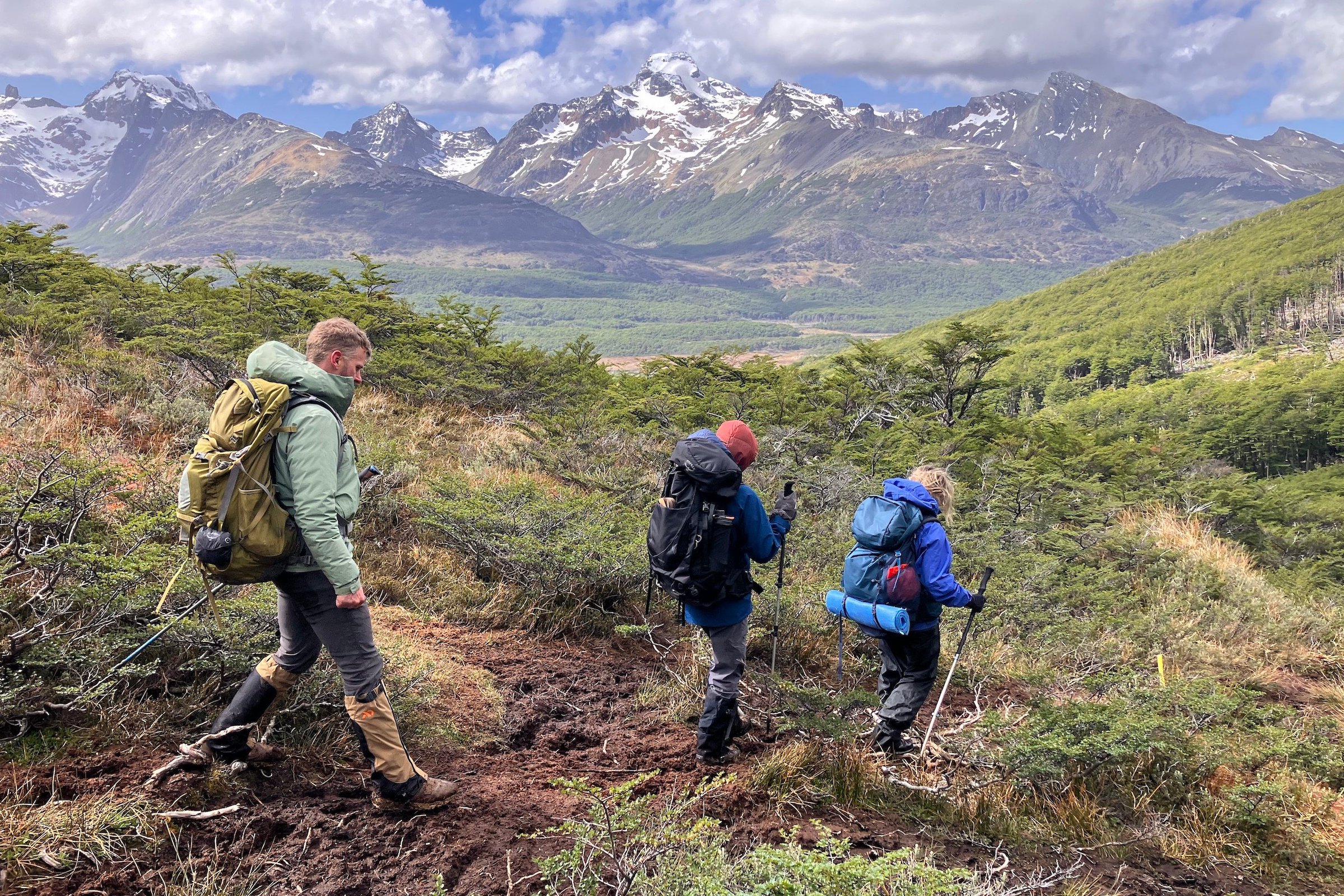 Torres del Río Chico trek in Tierra del Fuego